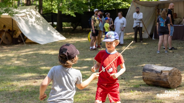 Fot. Robert Stachnik [Radio Szczecin] Średniowieczna wioska w Płoni [WIDEO, ZDJĘCIA]