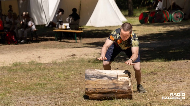 Fot. Robert Stachnik [Radio Szczecin] Średniowieczna wioska w Płoni [WIDEO, ZDJĘCIA]