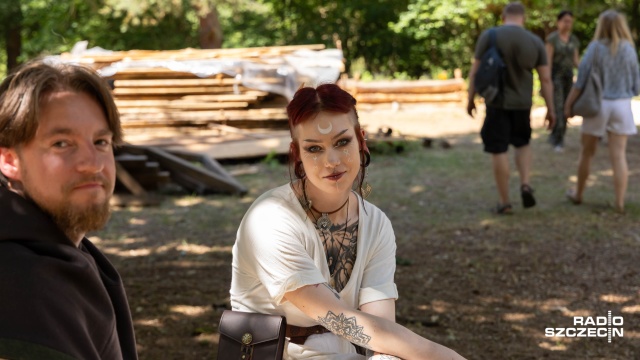 Fot. Robert Stachnik [Radio Szczecin] Średniowieczna wioska w Płoni [WIDEO, ZDJĘCIA]