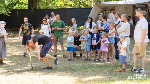 Fot. Robert Stachnik [Radio Szczecin] Średniowieczna wioska w Płoni [WIDEO, ZDJĘCIA]