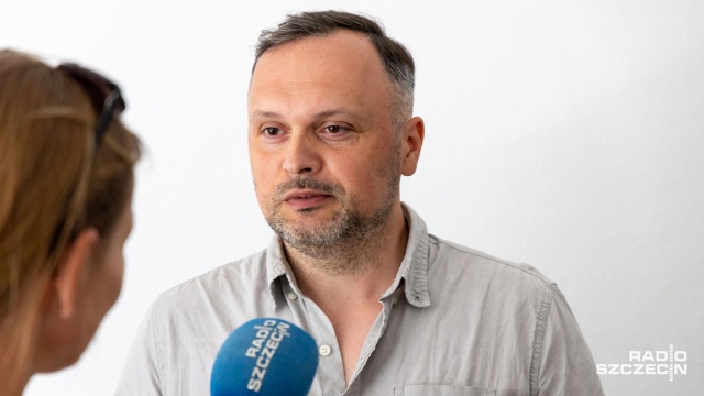 Jakub Jurcan. Fot. Robert Stachnik [Radio Szczecin] "Zacisze" ma wrócić do czasów swojej świetności [WIDEO, ZDJĘCIA]