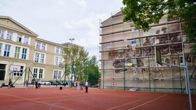 Fot. Marcin Górka - IPN Powstaje mural o Monte Cassino [ZDJĘCIA]