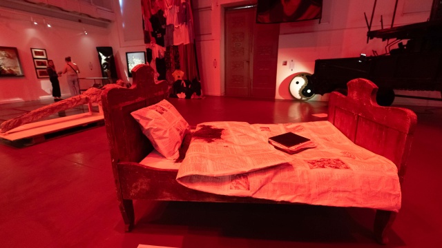 Fot. Robert Stachnik [Radio Szczecin] Obalić mity na temat wsi - wystawa prac w Trafostacji Sztuki [ZDJĘCIA]