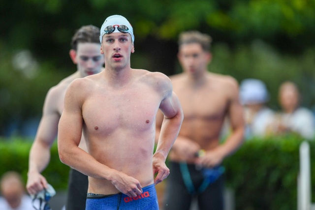 Dawid Wiekiera. Fot. Weronika Morciszek Pływaczka MKP Szczecin młodzieżową wicemistrzynią Europy