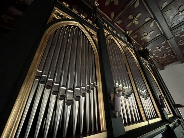 Organy Barnima Grüneberga z XIX wieku w kościele pw. św. Stanisława Biskupa i Męczennika w Wolinie. Fot. Ks. Marcin Miczkuła Międzynarodowy Festiwal „Muzyczna podróż śladami Grünebergów” dotrze do Wolina [ZDJĘCIA]