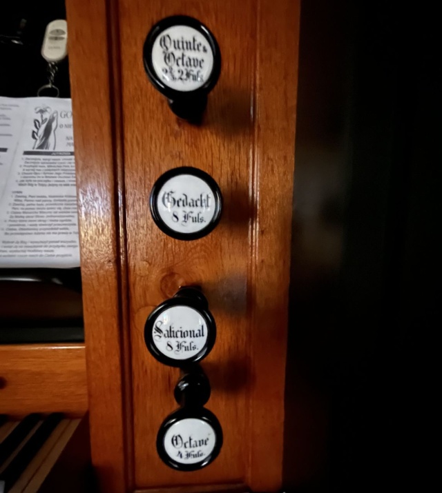 Registry organów Barnima Grüneberga z XIX wieku w kościele pw. św. Stanisława Biskupa i Męczennika w Wolinie. Fot. Ks. Marcin Miczkuła Międzynarodowy Festiwal „Muzyczna podróż śladami Grünebergów” dotrze do Wolina [ZDJĘCIA]