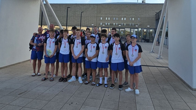 Fot. Arkonia Szczecin Piłkarze wodni Arkonii ze srebrnym medalem OOM w Poznaniu [ZDJĘCIA]