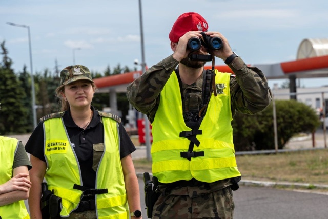 Fot. B. Taczek/ZUW Wracają kontrole na granicy z Niemcami i z Litwą [ZDJĘCIA]