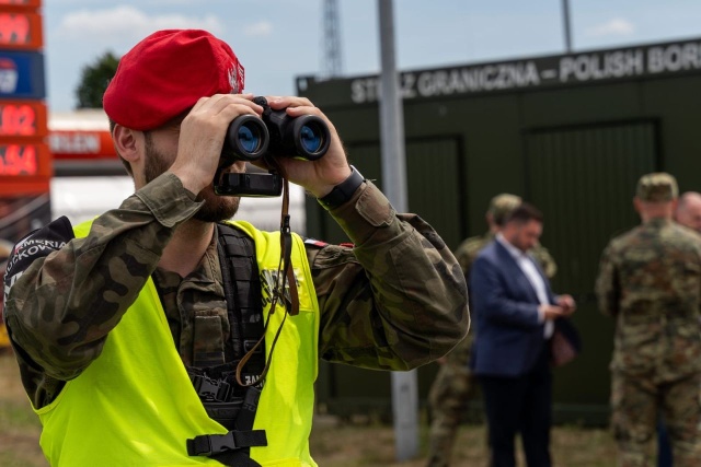 Fot. B. Taczek/ZUW Wracają kontrole na granicy z Niemcami i z Litwą [ZDJĘCIA]