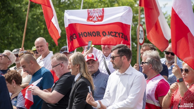 Fot. Kamila Kozioł [Radio Szczecin] PiS będzie przyglądać się pracy służb - Kaczyński w Rosówku [ZDJĘCIA]
