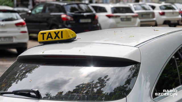 Fot. Robert Stachnik [Radio Szczecin] Taksówkarze nie chcą konsultacji, miasto chce odświeżyć mapę postojów [WIDEO, ZDJĘCIA]
