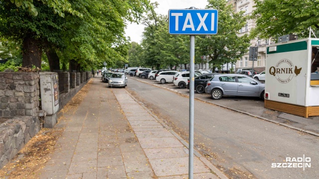 Fot. Robert Stachnik [Radio Szczecin] Taksówkarze nie chcą konsultacji, miasto chce odświeżyć mapę postojów [WIDEO, ZDJĘCIA]