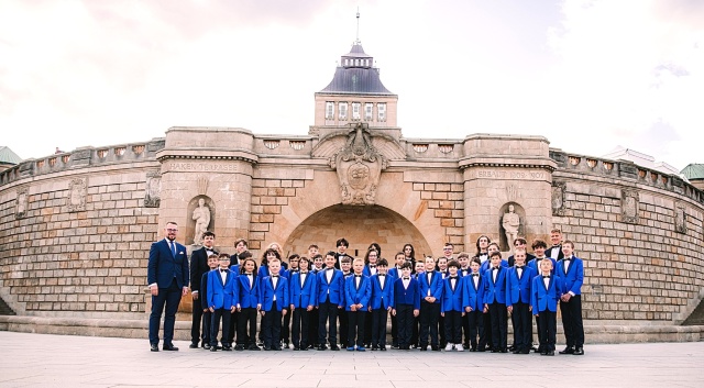 Szczeciński Chór Chłopięcy Słowiki pod dyrekcją Kamila Szałaty. Fot. Materiały prasowe Chóru Inauguracja Międzynarodowego Festiwalu "Muzyczne przyjaźnie" [ZDJĘCIA]