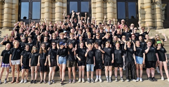 Młodzieżowy Chór Katedry w Brunszwiku. Fot. Materiały prasowe Chóru Inauguracja Międzynarodowego Festiwalu "Muzyczne przyjaźnie" [ZDJĘCIA]