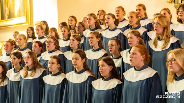 Chór katedry w Brunszwiku. Fot. Robert Stachnik [Radio Szczecin] Chór katedry w Brunszwiku i szczecińskie "Słowiki" zainaugurowały Festiwal "Muzyczne przyjaźnie" [WIDEO, ZDJĘCIA]