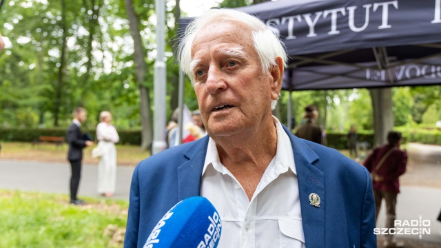 Fot. Robert Stachnik [Radio Szczecin] Szczecinianie upamiętnili ofiary zbrodni wołyńskiej w rocznicę Krwawej Niedzieli [ZDJĘCIA]