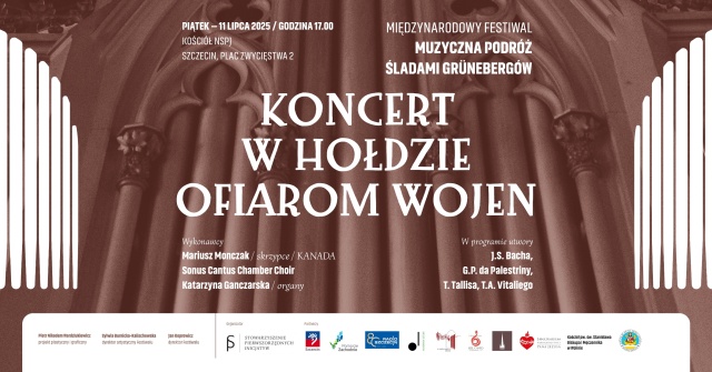 Materiały prasowe Stowarzyszenia Pierwszorzędnych Inicjatyw Artyści Festiwalu Grünebergowskiego oddadzą hołd ofiarom wojen [ZDJĘCIA]