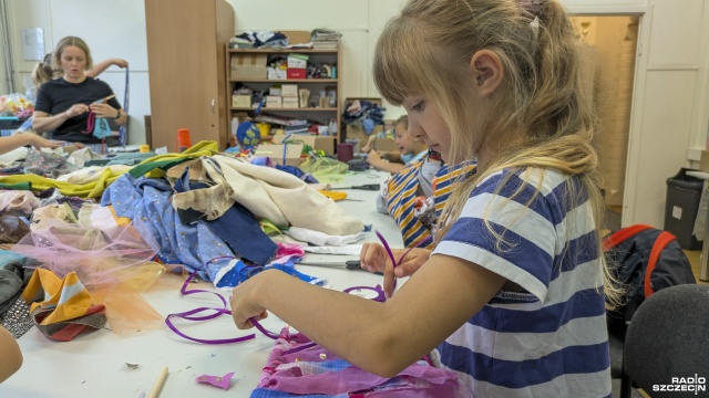 Fot. Maciej Papke [Radio Szczecin] "Morze Sztuki" na półkoloniach w Pałacu Młodzieży [WIDEO, ZDJĘCIA]