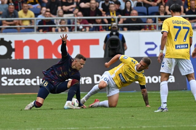 Fot. PAP/Marcin Bielecki Motor nie dojechał do Szczecina. Rehabilitacja Pogoni [SKRÓT MECZU, ZDJĘCIA]