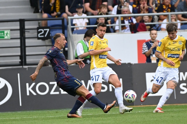 Fot. PAP/Marcin Bielecki Motor nie dojechał do Szczecina. Rehabilitacja Pogoni [SKRÓT MECZU, ZDJĘCIA]