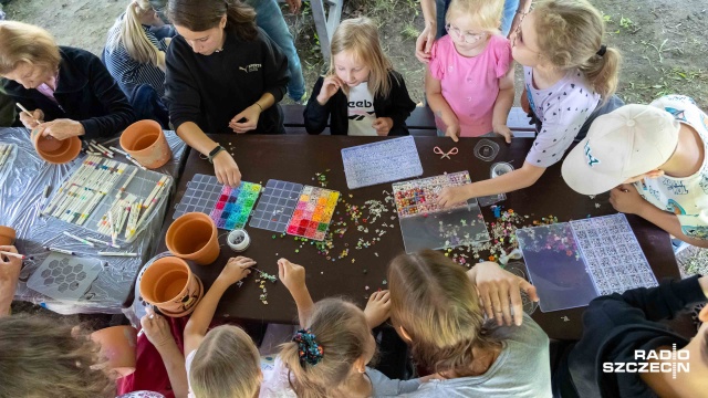 Fot. Robert Stachnik [Radio Szczecin] Artystyczna zabawa na szczecińskiej Różance [WIDEO, ZDJĘCIA]