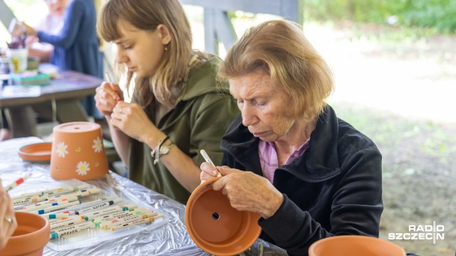 Fot. Robert Stachnik [Radio Szczecin] Artystyczna zabawa na szczecińskiej Różance [WIDEO, ZDJĘCIA]