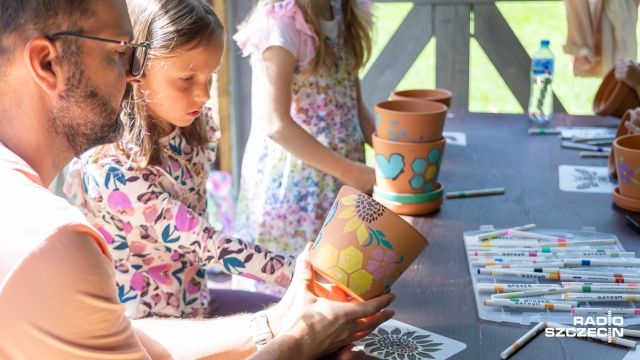 Fot. Robert Stachnik [Radio Szczecin] Artystyczna zabawa na szczecińskiej Różance [WIDEO, ZDJĘCIA]