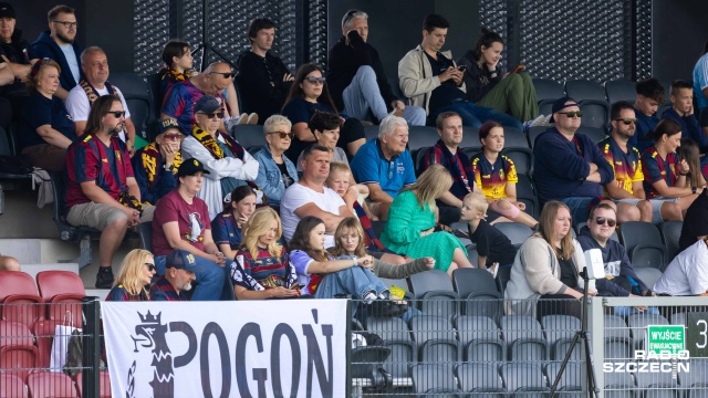 Fot. Robert Stachnik [Radio Szczecin] Kobieca Pogoń Szczecin przegrała z Unionem Berlin [ZDJĘCIA]