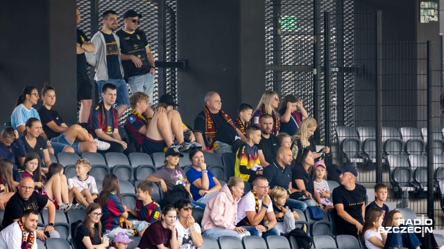 Fot. Robert Stachnik [Radio Szczecin] Kobieca Pogoń Szczecin przegrała z Unionem Berlin [ZDJĘCIA]