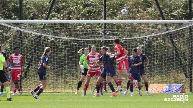 Fot. Robert Stachnik [Radio Szczecin] Kobieca Pogoń Szczecin przegrała z Unionem Berlin [ZDJĘCIA]