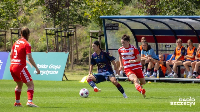 Fot. Robert Stachnik [Radio Szczecin] Kobieca Pogoń Szczecin przegrała z Unionem Berlin [ZDJĘCIA]