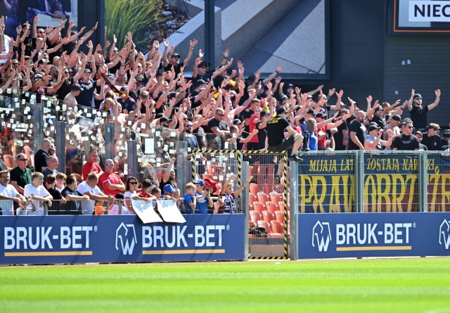 Fot. PAP/Art Service Wyjazdowy remis Pogoni z beniaminkiem [WIDEO, ZDJĘCIA]