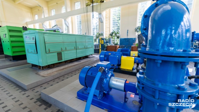 Fot. Robert Stachnik [Radio Szczecin] Stacja uzdatniania wody w Pilchowie przejdzie gruntowny remont [WIDEO, ZDJĘCIA]