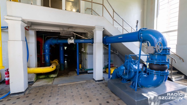 Fot. Robert Stachnik [Radio Szczecin] Stacja uzdatniania wody w Pilchowie przejdzie gruntowny remont [WIDEO, ZDJĘCIA]