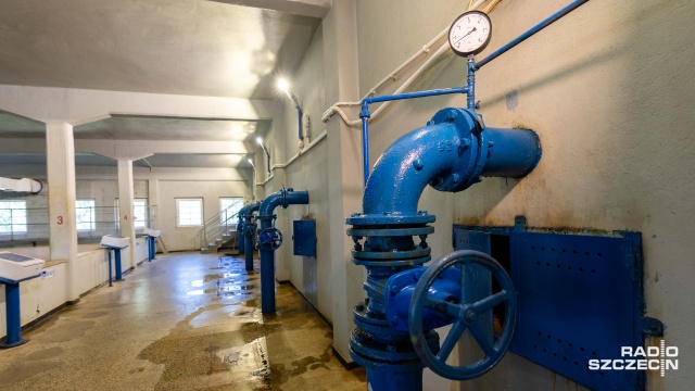 Fot. Robert Stachnik [Radio Szczecin] Stacja uzdatniania wody w Pilchowie przejdzie gruntowny remont [WIDEO, ZDJĘCIA]