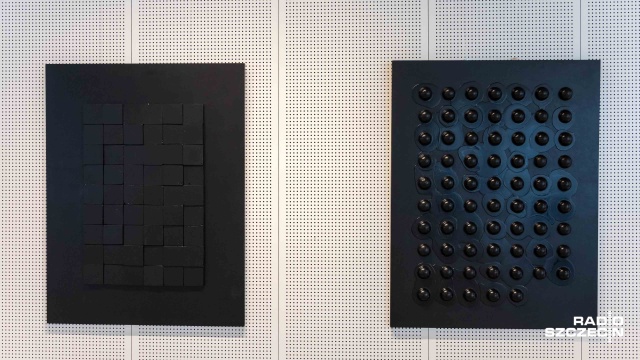 Fot. Robert Stachnik [Radio Szczecin] Czerń i biel opanowała wystawę w Morskim Centrum Nauki [ZDJĘCIA]