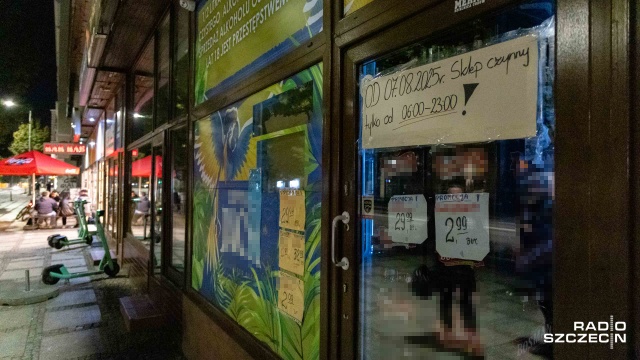 Fot. Robert Stachnik [Radio Szczecin] Częściowa nocna prohibicja w Szczecinie. Pierwsze komentarze mieszkańców [WIDEO, ZDJĘCIA]