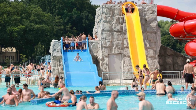 Fot. Robert Stachnik [Radio Szczecin] Słońce nad Szczecinem, mieszkańcy na kąpieliskach [WIDEO, ZDJĘCIA]