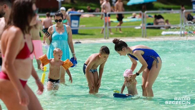 Fot. Robert Stachnik [Radio Szczecin] Słońce nad Szczecinem, mieszkańcy na kąpieliskach [WIDEO, ZDJĘCIA]
