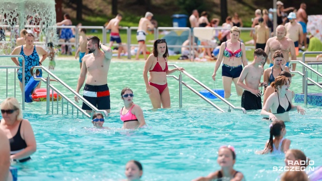 Fot. Robert Stachnik [Radio Szczecin] Słońce nad Szczecinem, mieszkańcy na kąpieliskach [WIDEO, ZDJĘCIA]