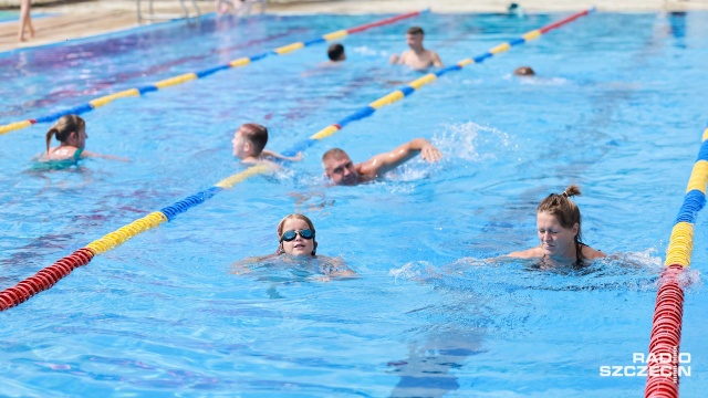Fot. Robert Stachnik [Radio Szczecin] Słońce nad Szczecinem, mieszkańcy na kąpieliskach [WIDEO, ZDJĘCIA]