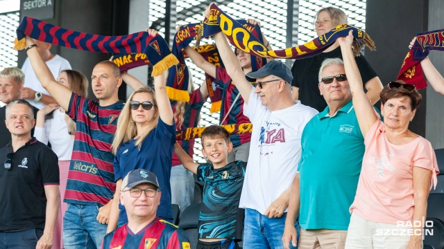 Fot. Robert Stachnik [Radio Szczecin] Pogrom w Szczecinie. Pogoń strzela pięć bramek [ZDJĘCIA]