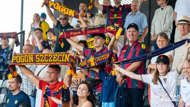 Fot. Robert Stachnik [Radio Szczecin] Pogrom w Szczecinie. Pogoń strzela pięć bramek [ZDJĘCIA]