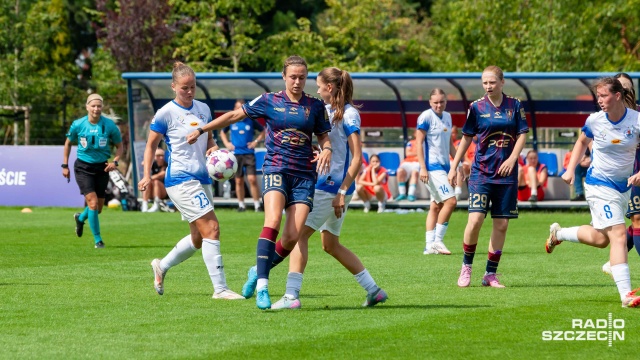 Fot. Robert Stachnik [Radio Szczecin] Pogrom w Szczecinie. Pogoń strzela pięć bramek [ZDJĘCIA]