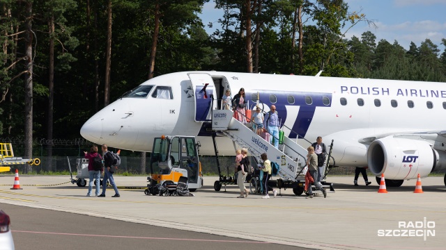Fot. Robert Stachnik [Radio Szczecin] Za dwa lata lotnisko w Goleniowie będzie mieć nowy terminal [WIDEO, ZDJĘCIA]