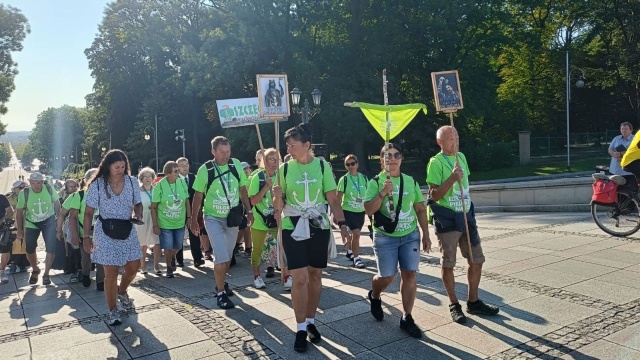 Fot. Archiwum prywatne Piesi pielgrzymki na Jasnej Górze. Niektórzy wędrowali 20 dni [ZDJĘCIA]