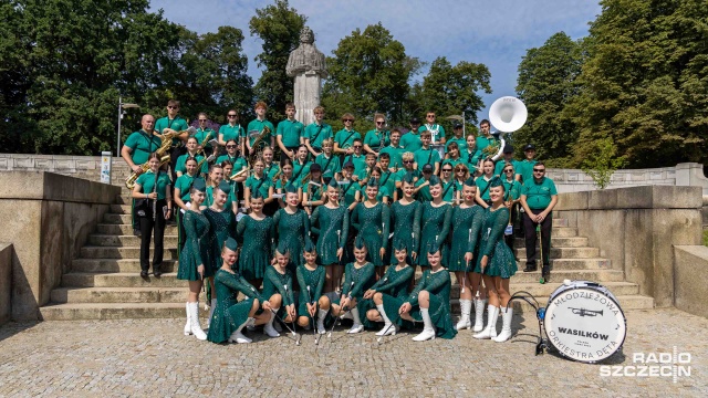 Fot. Robert Stachnik [Radio Szczecin] Najweselsza parada orkiestr odbywa się w Szczecinie [WIDEO, ZDJĘCIA]