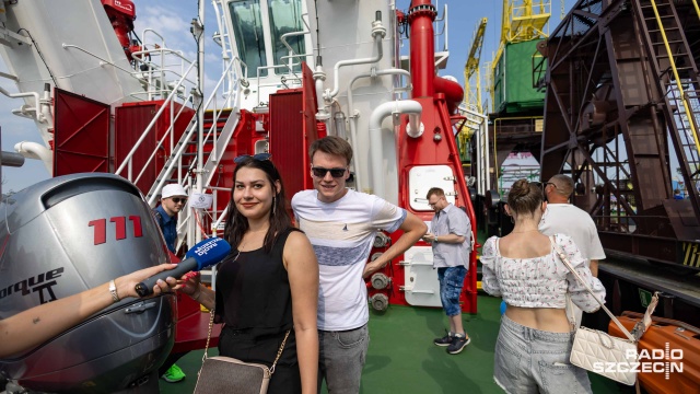 Fot. Robert Stachnik [Radio Szczecin] Żagle 2025: Odwiedzamy jednostki [WIDEO, ZDJĘCIA]