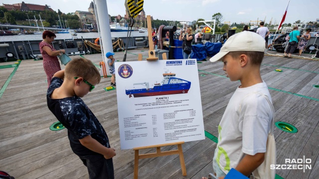 Fot. Robert Stachnik [Radio Szczecin] Żagle 2025: Odwiedzamy jednostki [WIDEO, ZDJĘCIA]