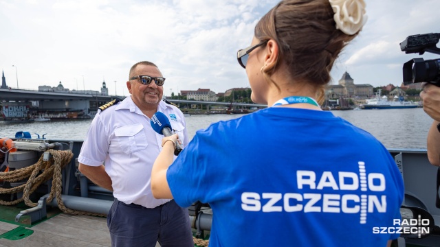 Fot. Robert Stachnik [Radio Szczecin] Żagle 2025: Odwiedzamy jednostki [WIDEO, ZDJĘCIA]
